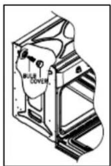 BAUMATIC P620SS - Replacing the oven bulb - 2