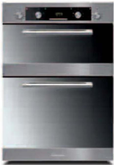 BAUMATIC P960SS - P960SS Pythagora 60 cm Built in electric double oven - 1