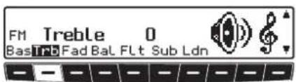 FM Treble 0 Bas Fad Bal Flt Sub Ldn