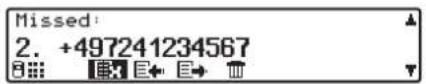 BECKER Indianapolis Pro 7951 - - Numbers dialled - 3