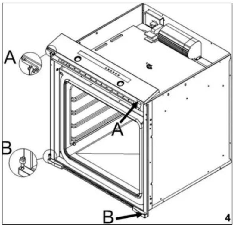 BAUMATIC TG1 - Reversing the door of your appliance (MG1/ SB1/ TG1 only) - 5