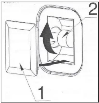 BAUMATIC TG1 - IMPORTANT: The oven must be disconnected from your mains supply before you attempt to either remove or replace the oven bulb. - 1