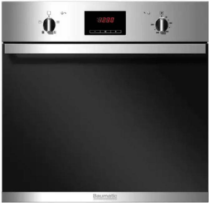 BAUMATIC BSO636SS - 60cm Multifunction Oven - 1