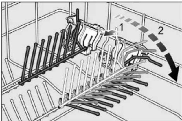 BOSCH SMS58M38EU - Folding spikes \* - 1