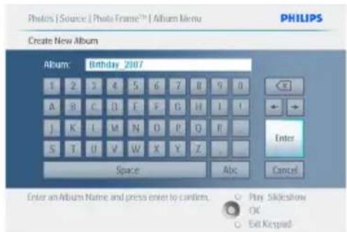 PHILIPS SHE3601 - Vytvoření alba - 3