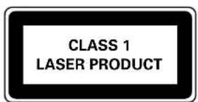 CLASS 1 LASER PRODUCT