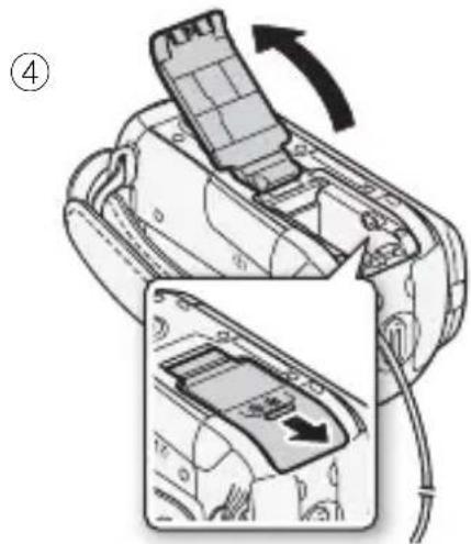 CANON Legia HF R17 - Charging the Battery Pack - 3