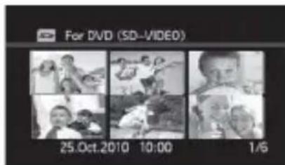 CANON Legia HF R17 - To open the index screen for scenes converted into standard definition (HFR18 only)17 HFR16 - 1