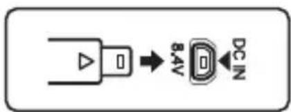 CANON Legia HF R17 - Charging the Battery Pack - 1