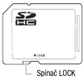SD CHG ■LOCK Spínač LOCK