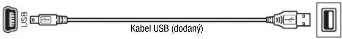 USB Kabel USB (dodaný)