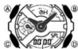 CASIO GA-110C-1AER - Split Time - 1