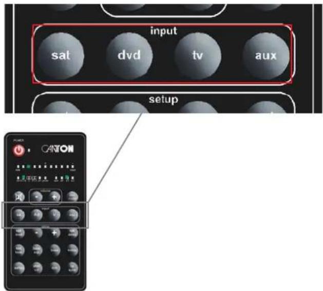 input sat dvd tv aux setup