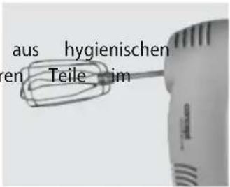 aus hygienischen en Teile im