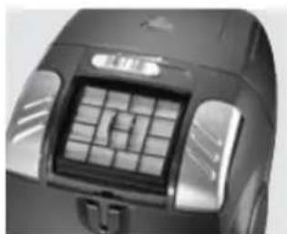 Concept VP-9143 - CLEANING AND REPLACING THE AIR OUTLET FILTER - 4