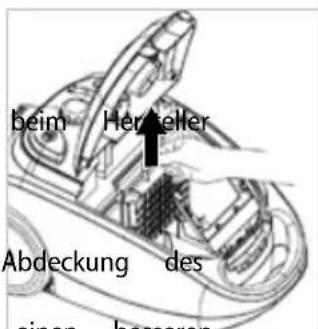 Concept VP-9520 - REINIGUNG UND FILTERWECHSEL DES MOTORS - 1