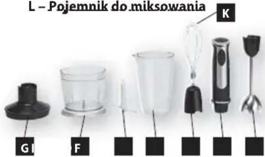 L - Pojemnik do.miksowania K G I F