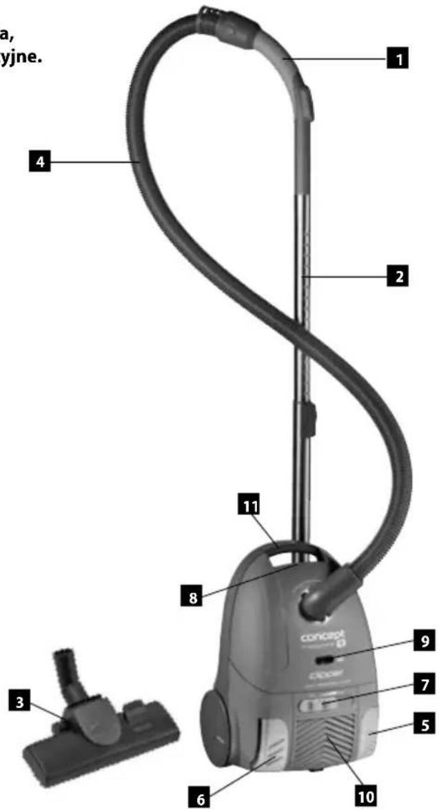 Concept VP-8131 - ČISTENIE A VÝMENA FILTRA VÝSTUPU VZDUCHU - 1