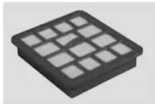 Concept VP-8210 - CLEANING AND REPLACEMENT OF THE AIR OUTLET FILTER - 1