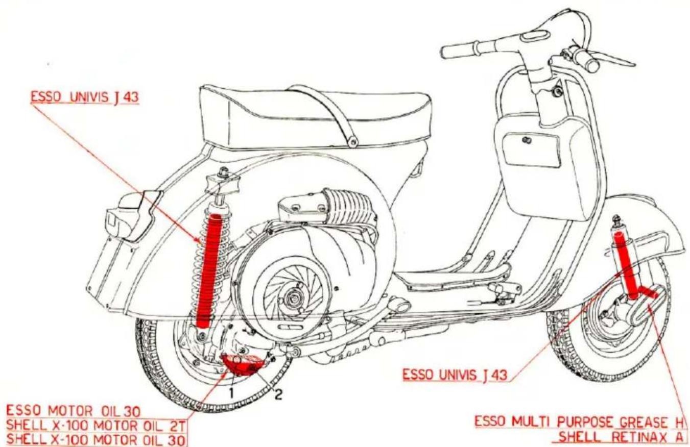 VESPA GS - CLEANING VEHICLE - 1