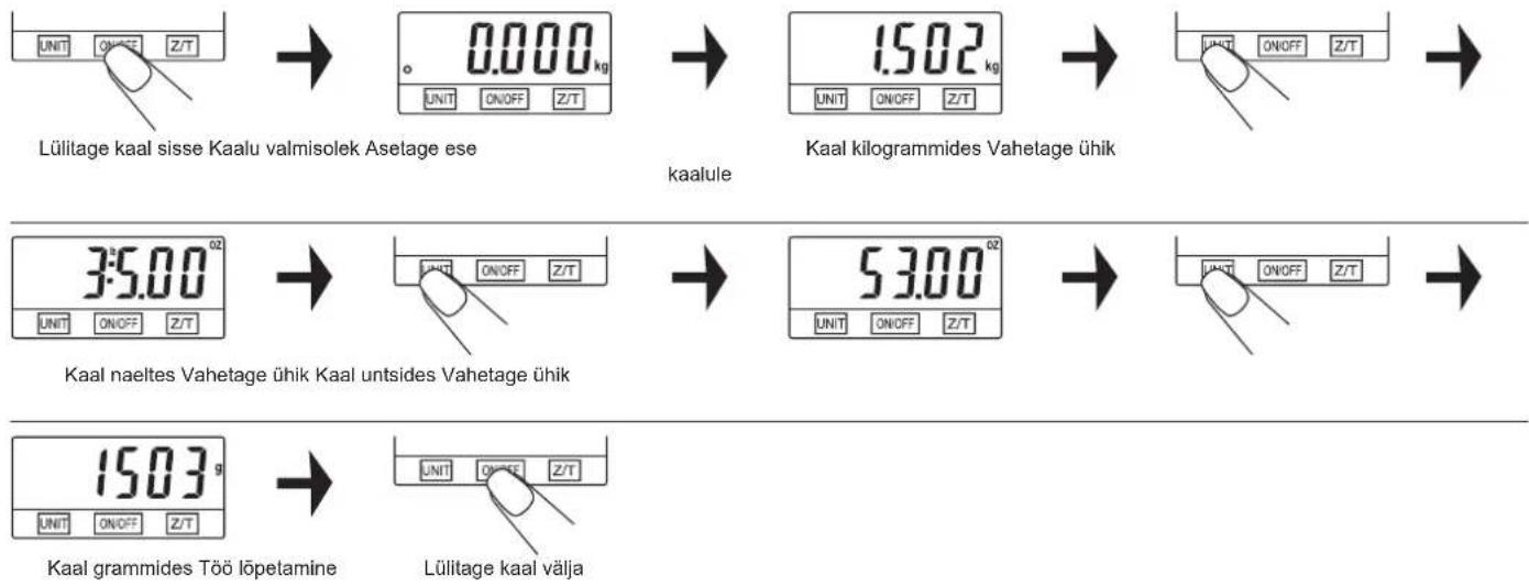 Zelmer 34Z050 - 5) Kaaluühikute ümberarvestamine - 1