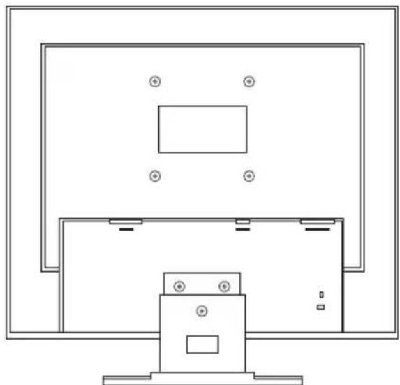 FUJITSU A19-5 ECO - Removingmonitorbase - 4
