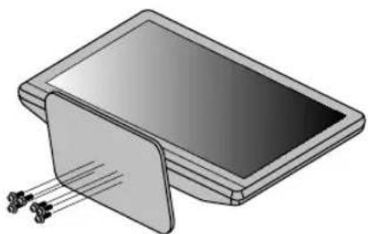 FUNAI LT8-M40BB - Attaching the Base - 3