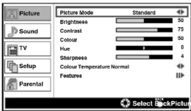 FUNAI LT8-M40BB - "Picture Mode" - 1