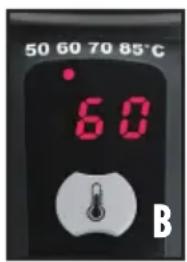 50 60 70 85°C 60 B