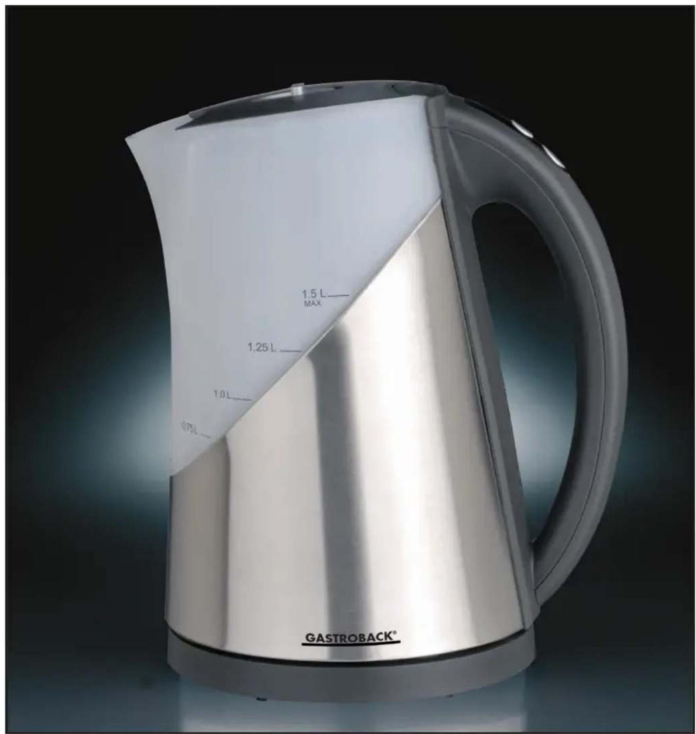 1.5 L MAX 1.25 L 1.0 L 0.75 L GASTROBACK°