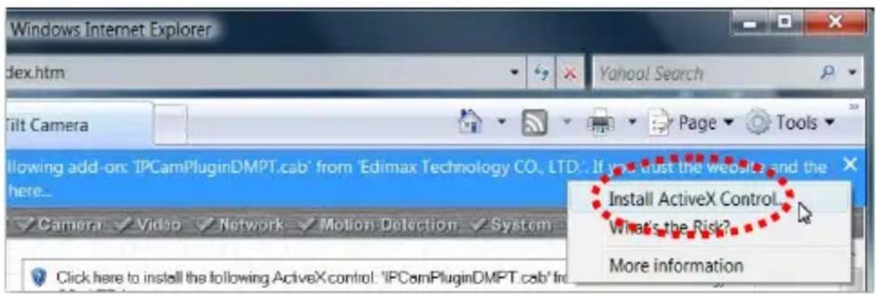 Edimax IC-3030IPOE - WEB Management Interface - 2