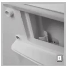 INDESIT Maxi WIXXL 106 (EU) - Limpeza da gaveta doseadora e respectivos compartimentos - 3