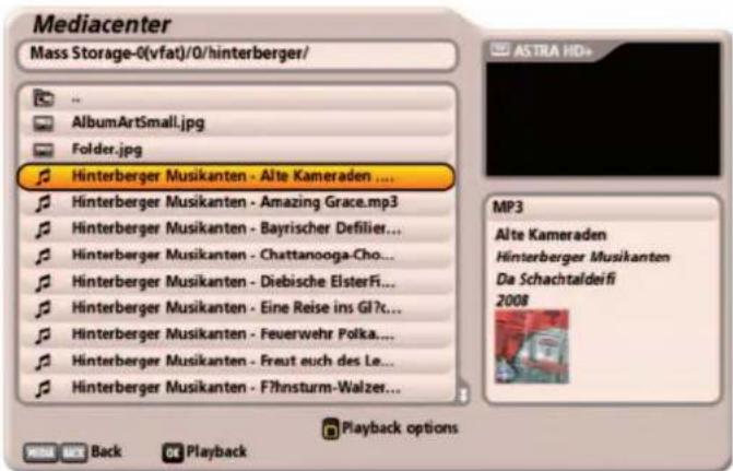 KATHREIN UFS 922sw - MP3 playback - 1
