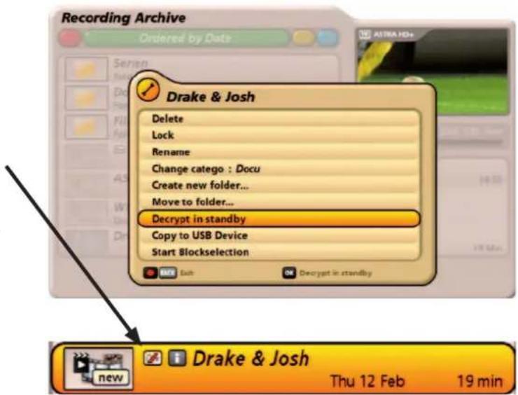 KATHREIN UFS 922sw - Decryption - 1