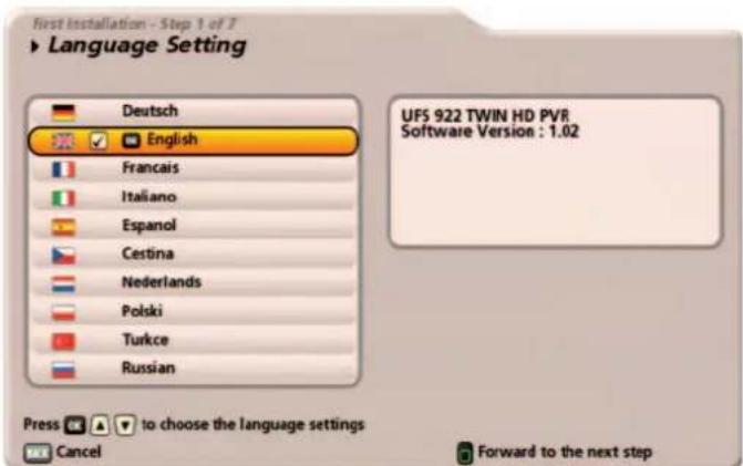 KATHREIN UFS 922sw - First Installation - 3