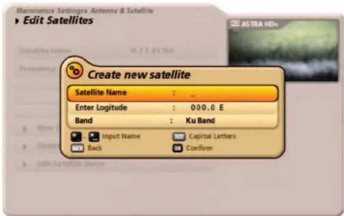 KATHREIN UFS 922sw - Satellite Name: - 1