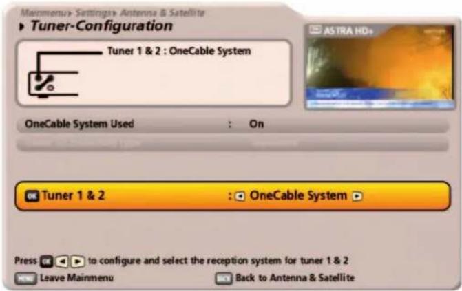 KATHREIN UFS 922sw - OneCable System - 2