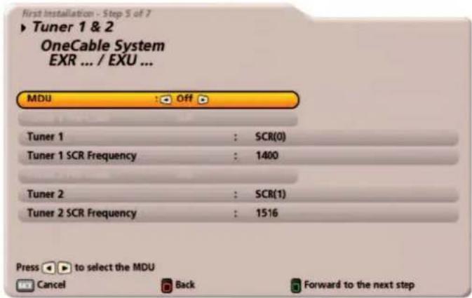 KATHREIN UFS 922sw - Connection and setup - 1