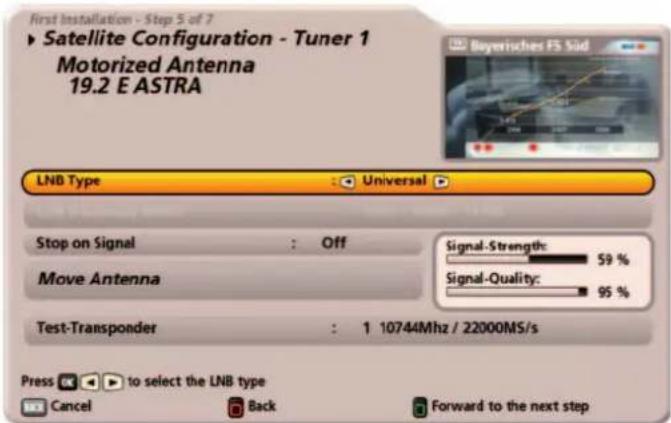 KATHREIN UFS 922sw - Connection and setup - 1