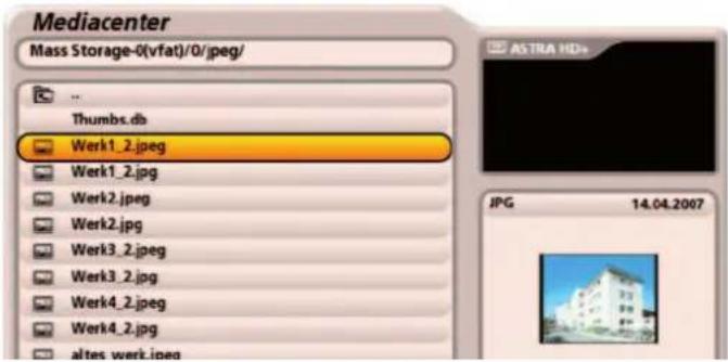 KATHREIN UFS 922sw - JPEG playback - 1