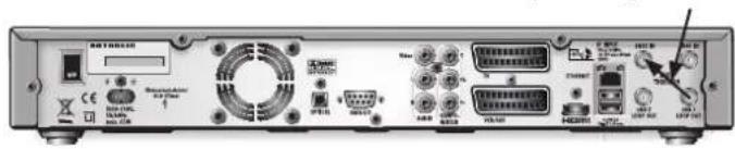 KATHREIN UFS 922sw - Information about antenna connection and loop-through mode - 1