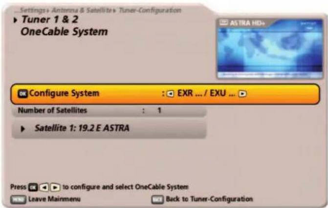 KATHREIN UFS 922sw - OneCable System - 3