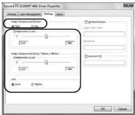 KYOCERA FS-1028MFP/KL3 - Setting WIA Driver (Windows Vista™ and Windows® Server 2008) - 2