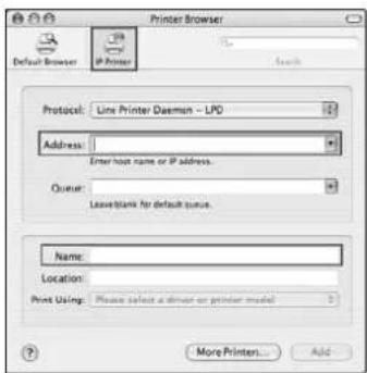 KYOCERA FS-1028MFP/KL3 - Installing Printer Driver in Macintosh - 6