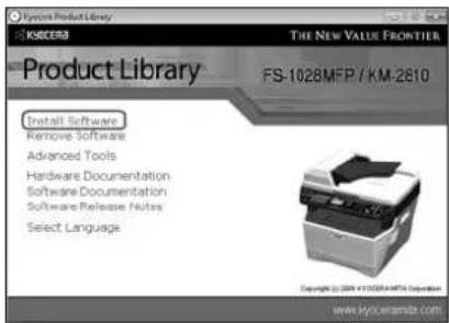KYOCERA FS-1028MFP/KL3 - Installing Printer Driver in Windows - 2