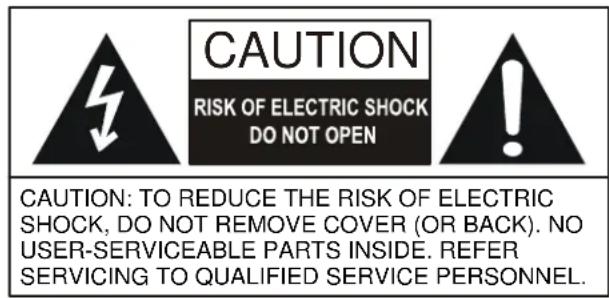 LENCO KDV-309 - WARNING: - 1