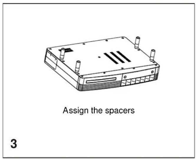 LENCO KDV-309 - Please install the unit as the following illustration. - 3
