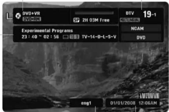 DVD+VR DVD-RW SP 2H 03M Free DTV 19-1 MULTINGAM Experimental Programs 23:40 ~ 02:56 □ 163 TV-14-D-L-S-V NCAM DVD eng1 01/01/2008 12:06AM