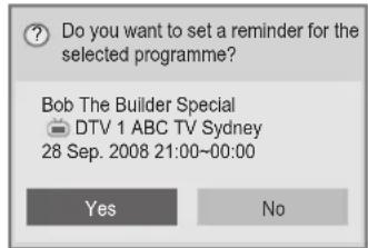 LG 26LV550A - EPG (Electronic Programme Guide) (In digital mode) - 3