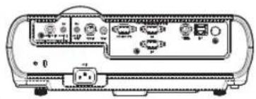 MITSUBISHI XD221U XGA - Dimensional drawings (unit : mm) - 4